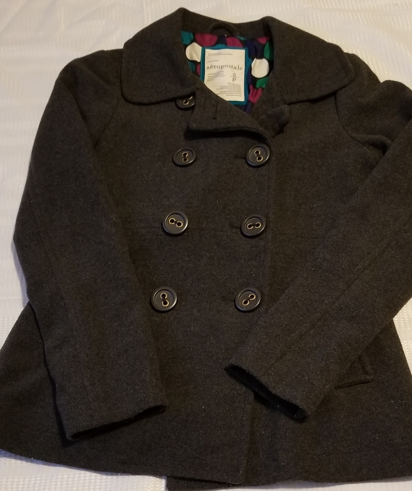 Wool pea coat